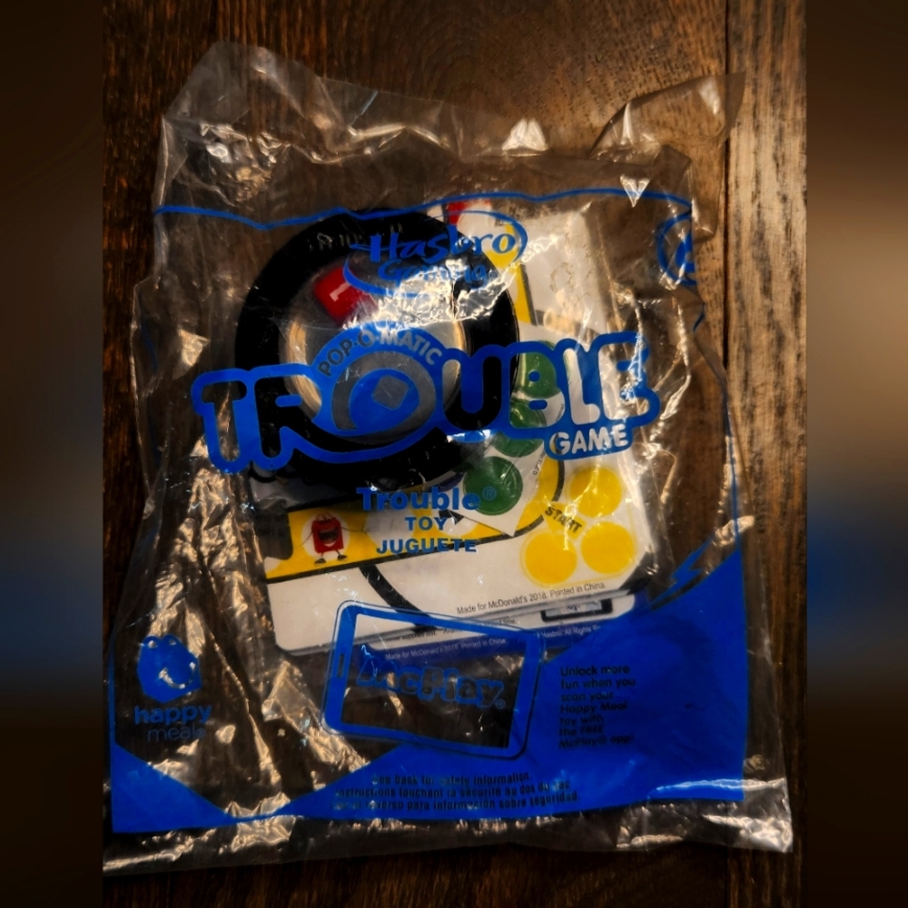 Trouble Game McDonald's Happy Meal Toy @2018